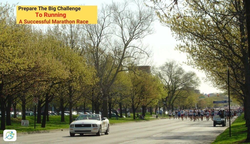 running a marathon - After marathon race start