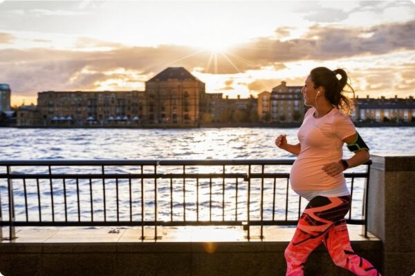 how to run for women, pregnant runner