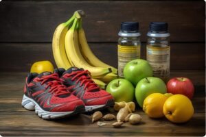 a runners diet - image with bananas as fuel for runners