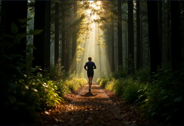 neurotransmitters – brain activation at the start of a morning run