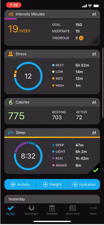 how to plan running training mobile app with training data display