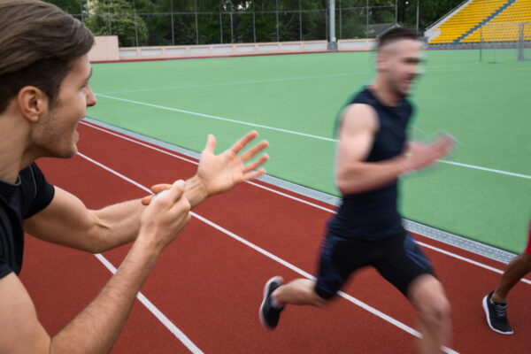 Runner doing tempo training to improve speed and endurance