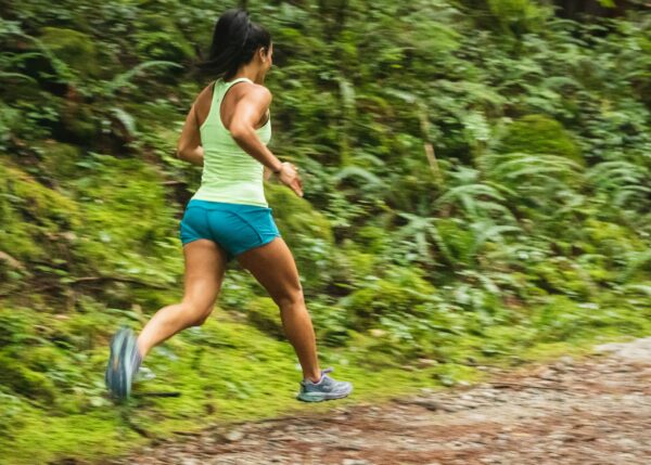 Training To A Half Marathon woman running