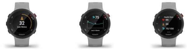 Choose between different screen profiles in Garmin Forerunner 45