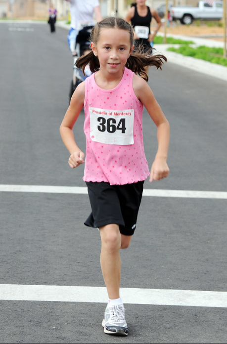 Buy Running Shoes - little girl running