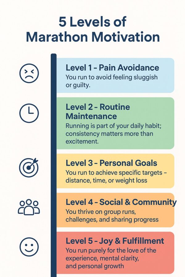 Marathon Training Motivation - marathon training motivation levels ladder