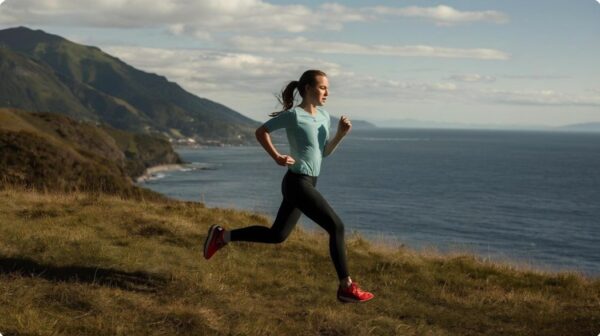 Running a marathon